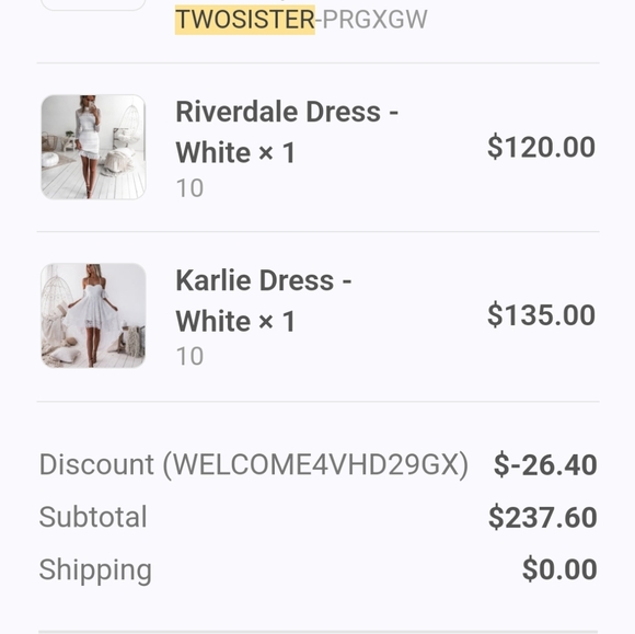 Karlie off the shoulders Dress - Picture 4 of 4